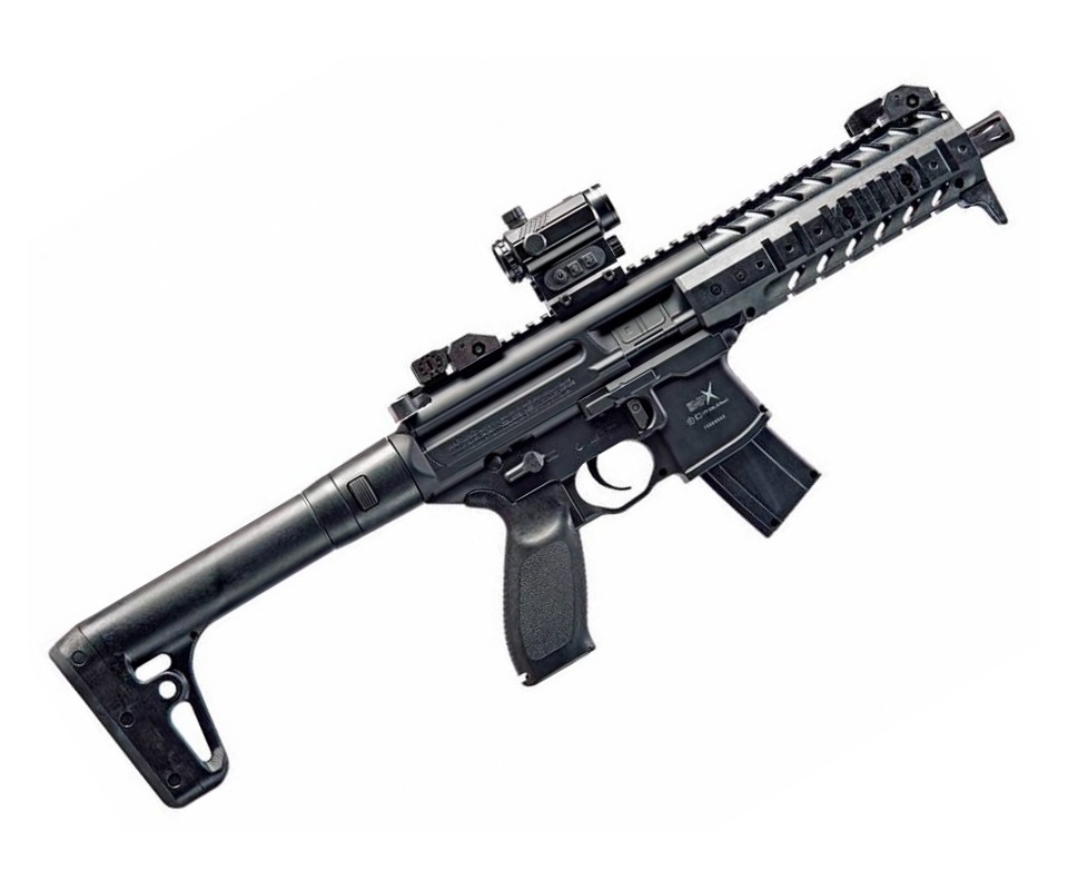 Винтовка пневматическая MCX-177-BLK к.4,5мм (черн.)