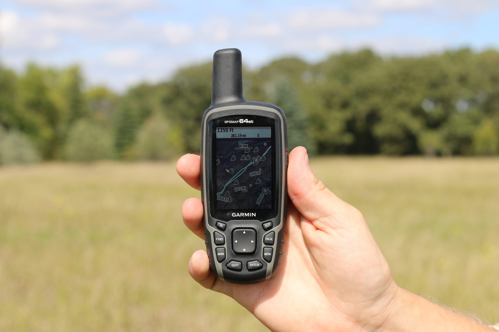 Навигатор GPS MAP 64st Rus