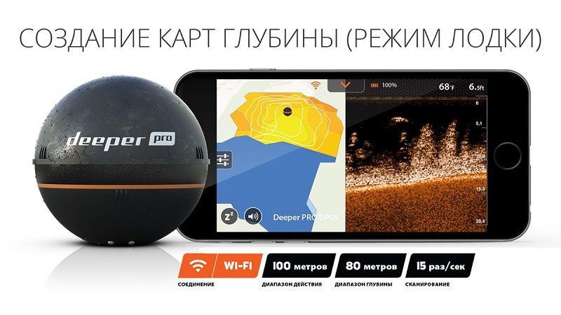 Эхолот Deeper PRO